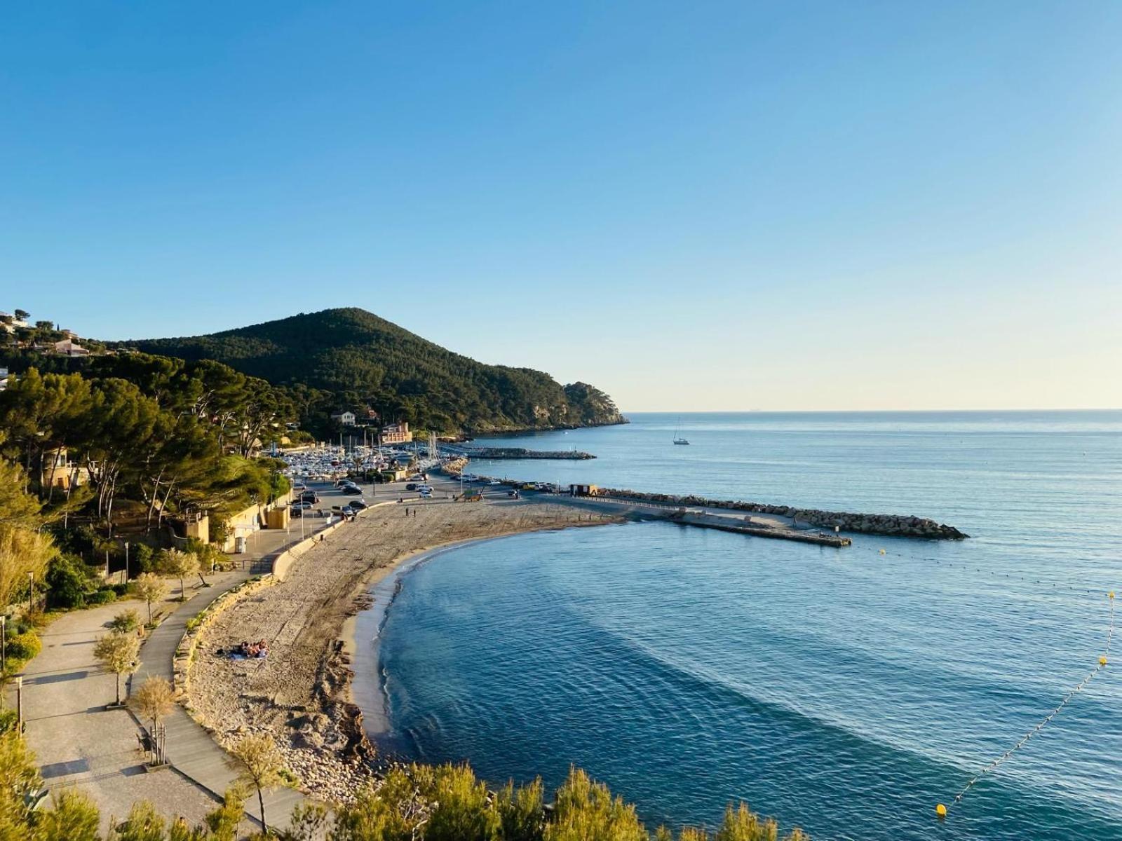 Studio Cosy En Bord De Mer Saint-Cyr-sur-Mer Ngoại thất bức ảnh