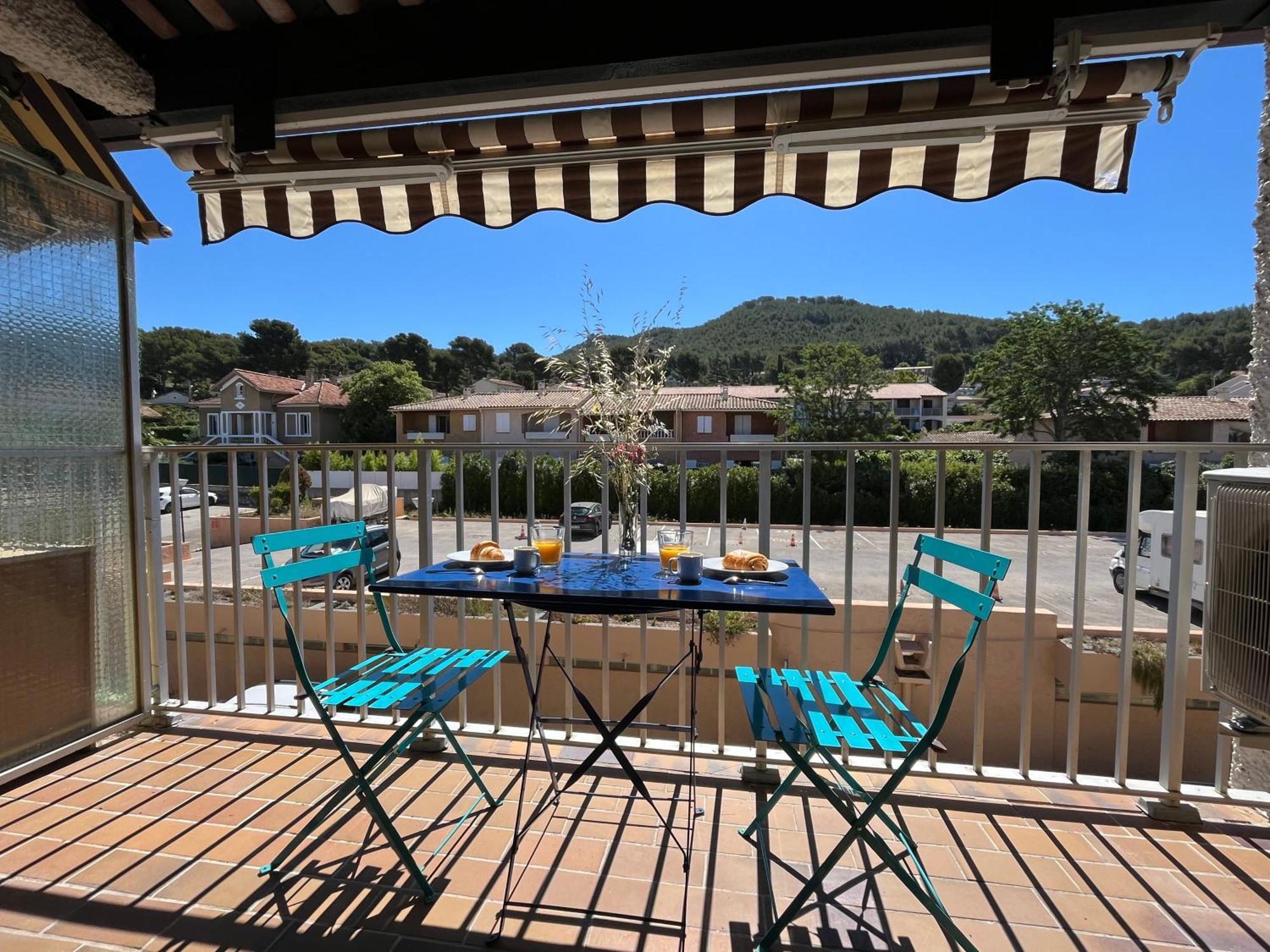 Studio Cosy En Bord De Mer Saint-Cyr-sur-Mer Ngoại thất bức ảnh